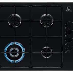 כריים גז 60 ס"מ מבער טורבו שחור Electrolux