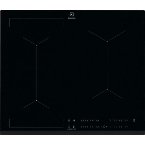 כיריים 60 ס"מ רוחב אינדוקציה BRIDGE שחור Electrolux
