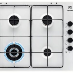 כריים גז 60 ס"מ מבער טורבו לבן Electrolux