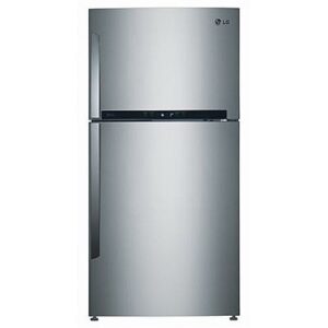 מקרר LG מקפיא עליון 515 ליטר שבת מהדרין דירוג אנרגטי A עם מנוע אינוורטר חסכוני בגימור כסוף דגם GR-M6781S